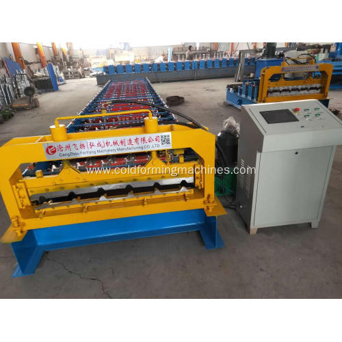 roof cold corrugated roll forming machine